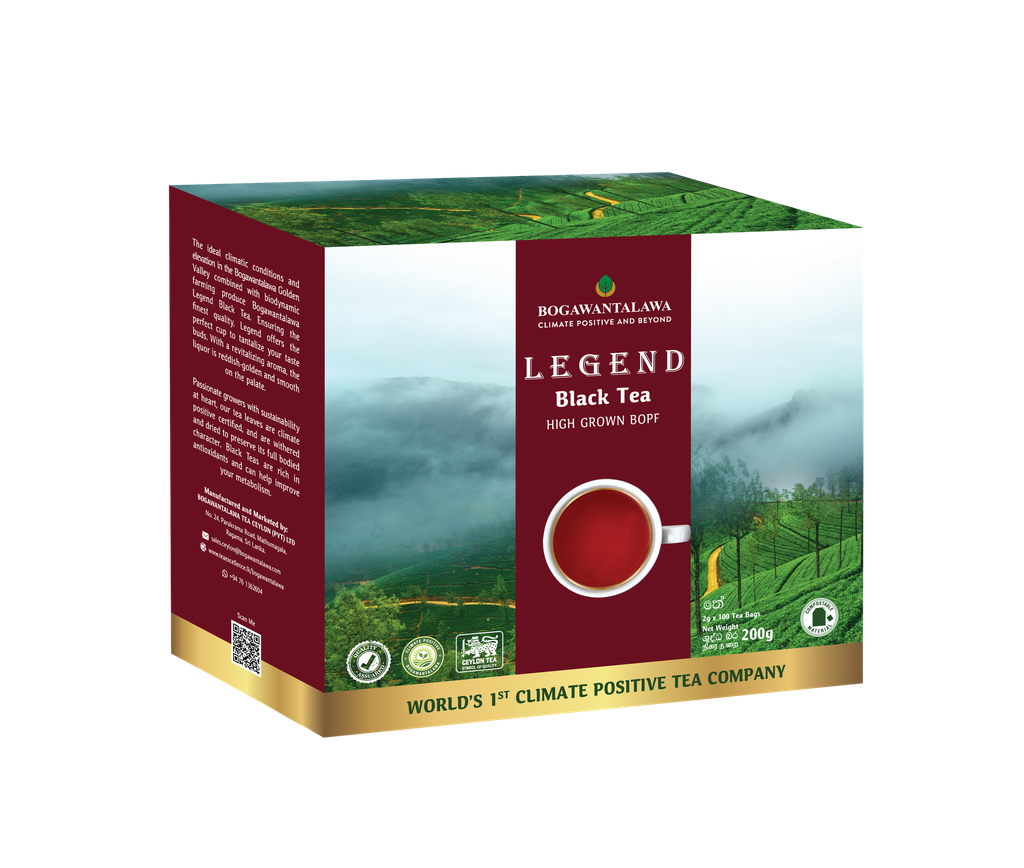 [BL-100TB] Bogawantalawa Legend 100 Tea Bags (200g)